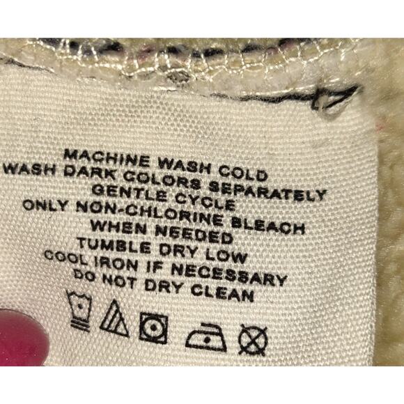 SOHO Threads Plaid Shacket Jacket Women's SIZE XL Black And Pink Sherpa Lined - Picture 13 of 16